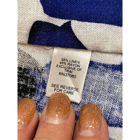 Cato women’s linen blend jacket size 12 - Picture 5 of 6